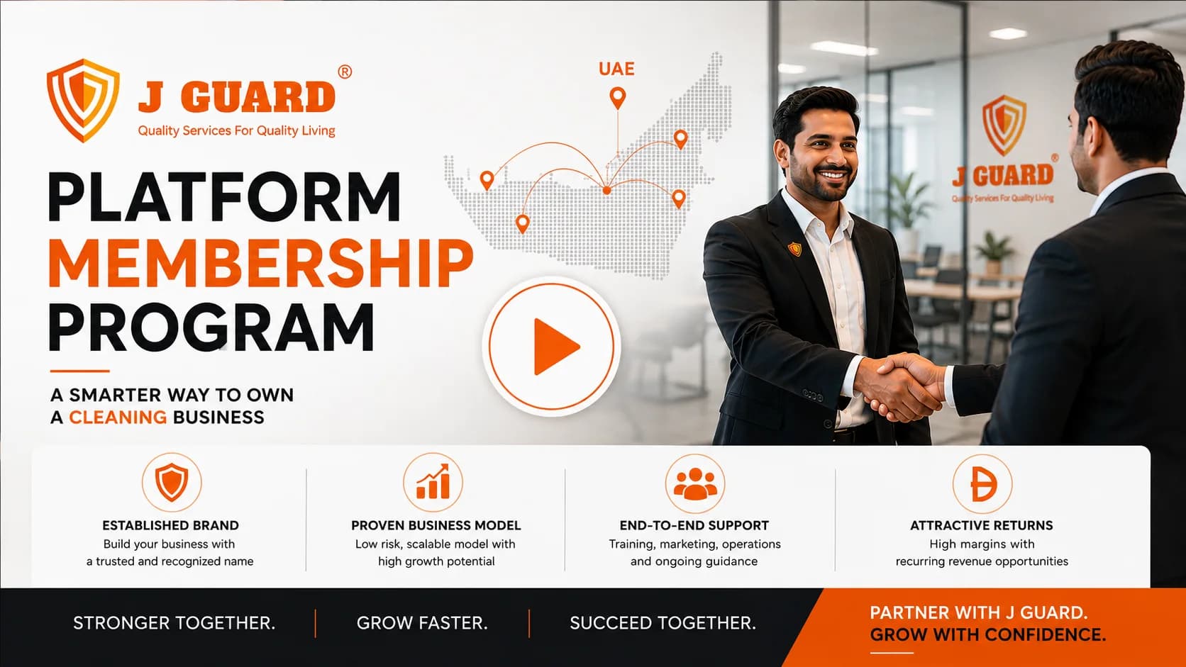 J-Guard Platform Membership Program — a smarter way to own a cleaning business