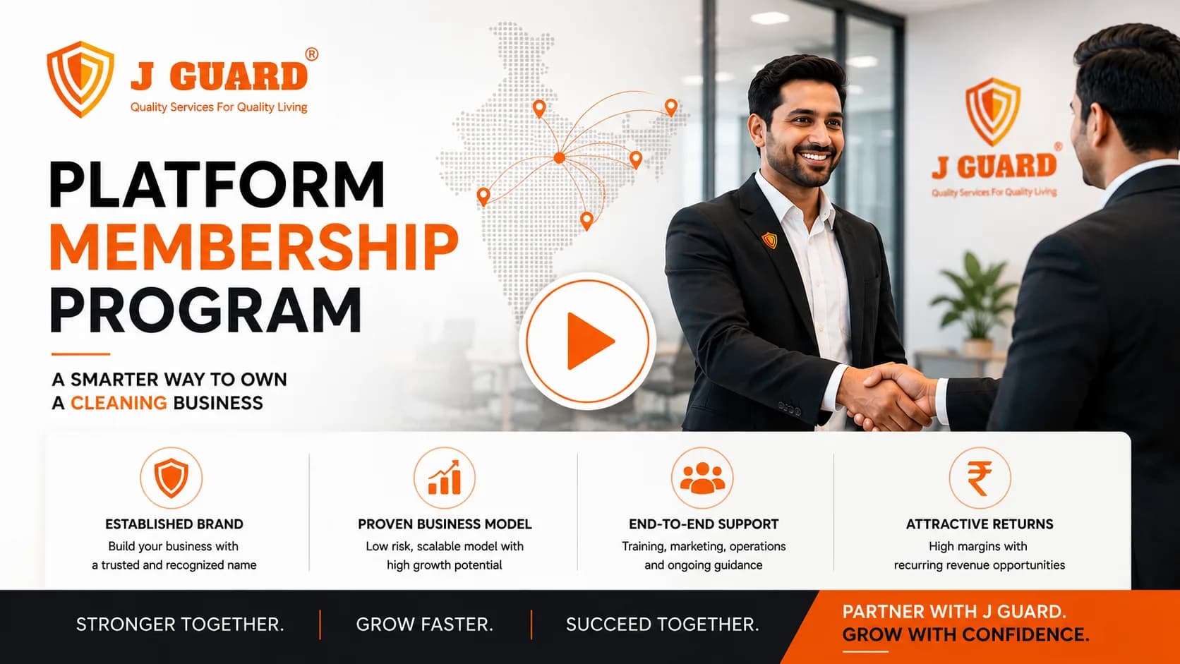J-Guard Platform Membership Program — a smarter way to own a cleaning business