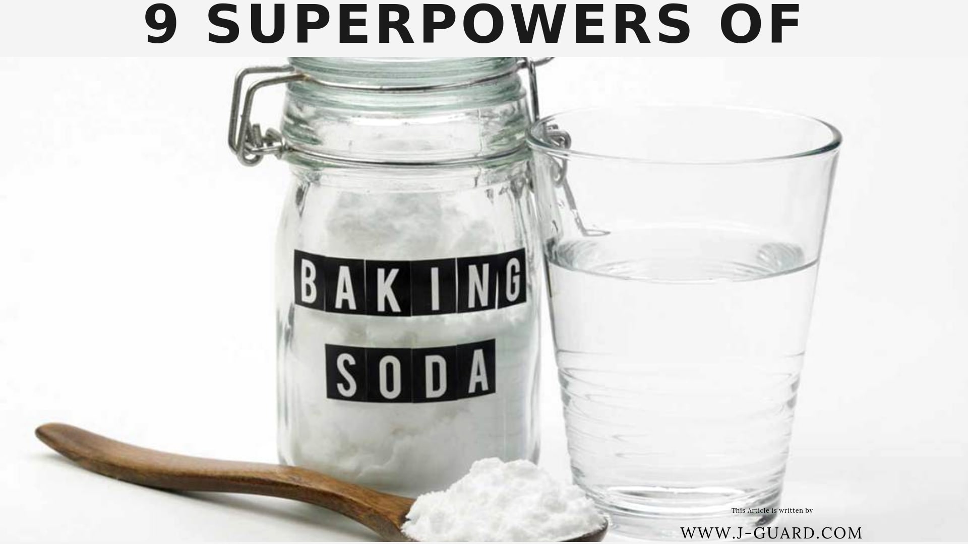 The 9 Superpowers Of Baking Soda – J-Guard